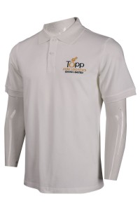 P1030 Customized White Polo Shirt Polo Shirt Garment Factory